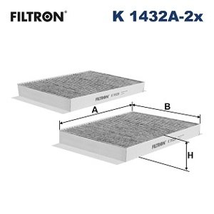 FILTRON Filter vnútorného priestoru K 1432A-2X