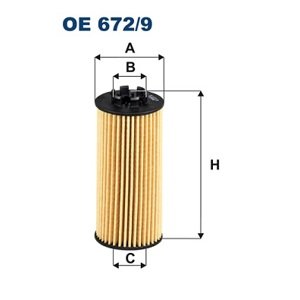 FILTRON Olejový filter OE672/9