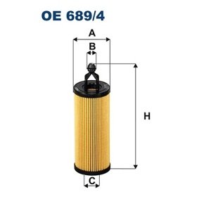 FILTRON Olejový filter OE689/4