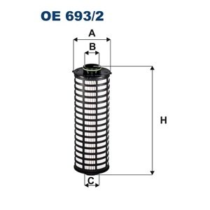FILTRON Olejový filter OE 693/2
