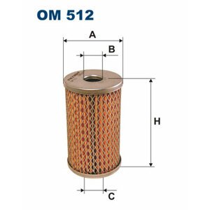 FILTRON Hydraulický filter riadenia OM512