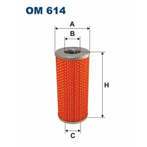 FILTRON Olejový filter OM614