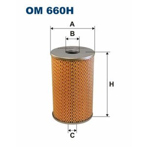 FILTRON Filter pracovnej hydrauliky OM660H