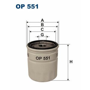 FILTRON Filter pracovnej hydrauliky OP551