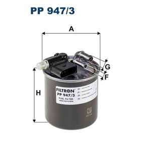 FILTRON Palivový filter PP 947/3