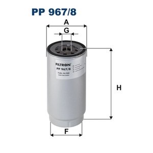 FILTRON Palivový filter PP 967/8