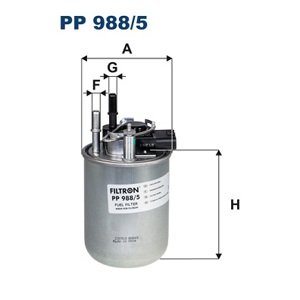 FILTRON Palivový filter PP9885