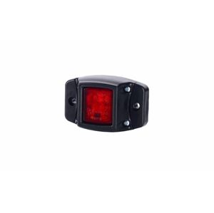 Svetlo obrysové HOR 44, s gumovou podložkou, červené LED 12/24 V