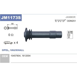 JANMOR Pripájací konektor zapaľovacej cievky JM1173S
