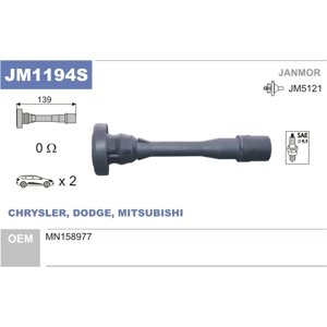 JANMOR Pripájací konektor zapaľovacej cievky JM1194S