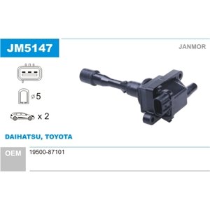 JANMOR Zapaľovacia cievka JM5147