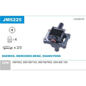 JANMOR Zapaľovacia cievka JM5225