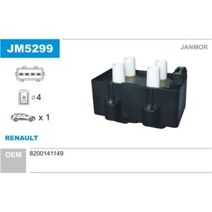 JANMOR Zapaľovacia cievka JM5299