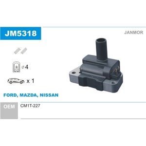 JANMOR Zapaľovacia cievka JM5318