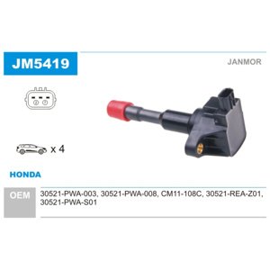 JANMOR Zapaľovacia cievka JM5419