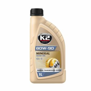 Olej K2 Mineral Gear Oil GL-5 80W-90 1L