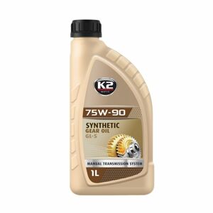 Olej K2 Synthetic Gear Oil GL-5 75W-90 1L