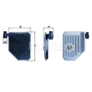KNECHT Hydraulický filter automatickej prevodovky HX156