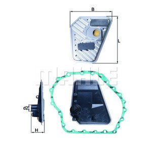 KNECHT Hydraulický filter automatickej prevodovky HX 168D