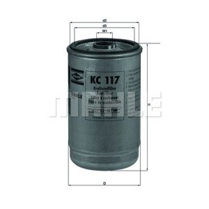 KNECHT Palivový filter KC117