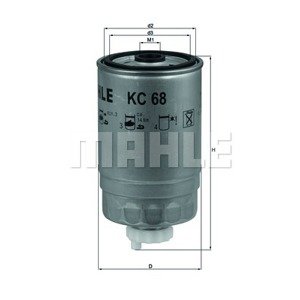 KNECHT Palivový filter KC68