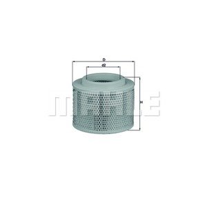 KNECHT Vzduchový filter LX 2808/1