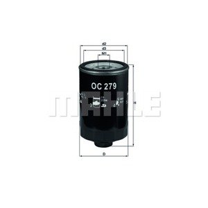 KNECHT Olejový filter OC 279