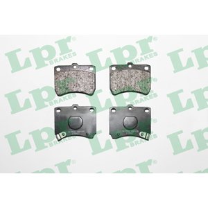 LPR Sada brzdových platničiek kotúčovej brzdy 05P035