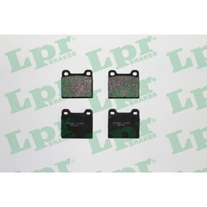 LPR Sada brzdových platničiek kotúčovej brzdy 05P109