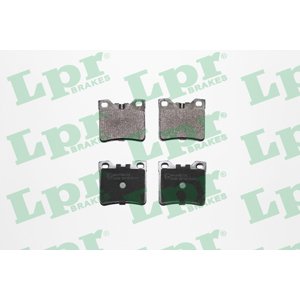 LPR Sada brzdových platničiek kotúčovej brzdy 05P1100
