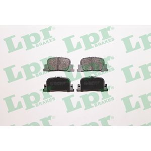 LPR Sada brzdových platničiek kotúčovej brzdy 05P1112