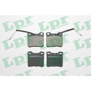 LPR Sada brzdových platničiek kotúčovej brzdy 05P1134