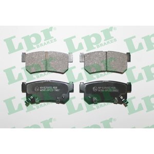 LPR Sada brzdových platničiek kotúčovej brzdy 05P1210
