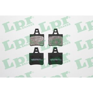 LPR Sada brzdových platničiek kotúčovej brzdy 05P133