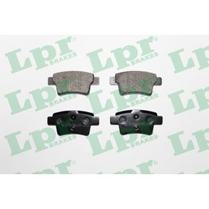 LPR Sada brzdových platničiek kotúčovej brzdy 05P1475