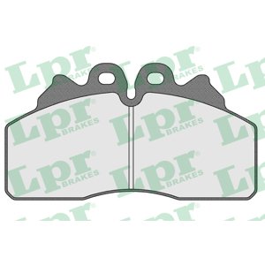 LPR Sada brzdových platničiek kotúčovej brzdy 05P1586