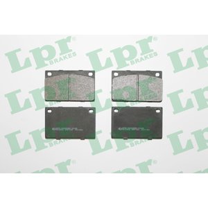 LPR Sada brzdových platničiek kotúčovej brzdy 05P161