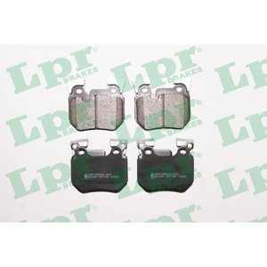 LPR Sada brzdových platničiek kotúčovej brzdy 05P1790