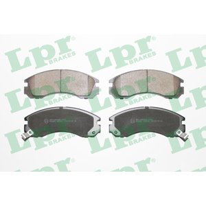 LPR Sada brzdových platničiek kotúčovej brzdy 05P578