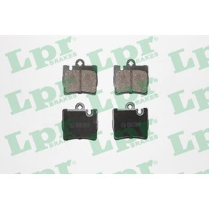 LPR Sada brzdových platničiek kotúčovej brzdy 05P900