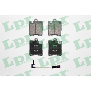 LPR Sada brzdových platničiek kotúčovej brzdy 05P957A