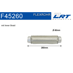 LRT Pružný diel výfuku F45260