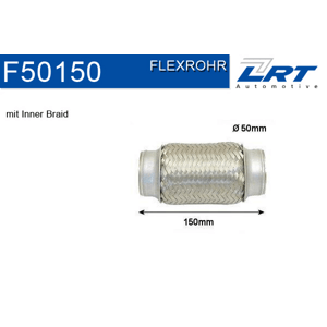 LRT Pružný diel výfuku F50150