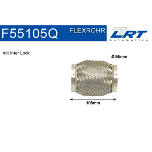 LRT Pružný diel výfuku F55105Q