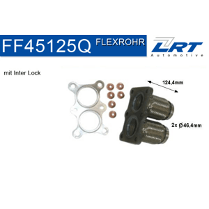 LRT Opravné potrubie pre katalyzátor FF45125Q