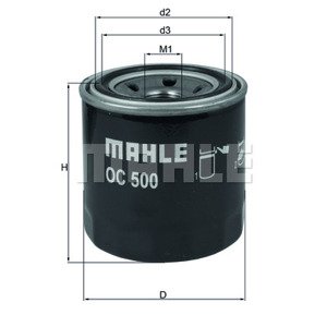 MAHLE ORIGINAL Olejový filter OC500