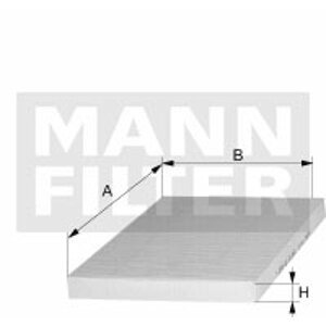 MANN-FILTER Filter vnútorného priestoru CUK24003