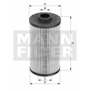 MANN-FILTER Filter pracovnej hydrauliky HD4191