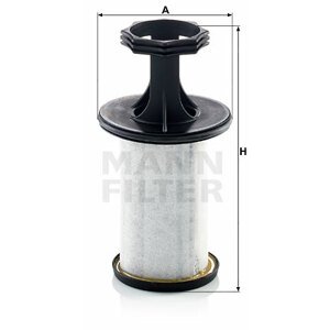 MANN-FILTER Filter odvzdužnenia kľukovej skrine LC5005X