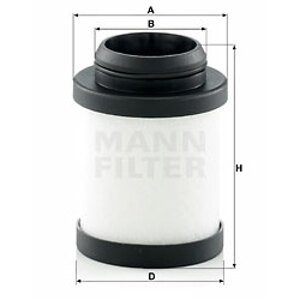 MANN-FILTER Filter, stlačený vzduch LE 3018